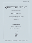 cover for Quiet The Night/noc Tichounka - Solo Sa-org-fl