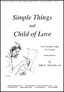 cover for Simple Things & Child Of Love - Unis-pno