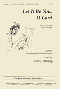 cover for Let It Be You, O Lord - Satb-org