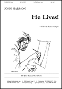 cover for He Lives - Satb-org