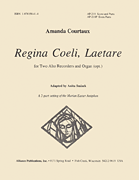 cover for Regina Coeli, Laetare - Sc - Rcdr