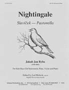 cover for Nightingale - Solo Bs Clef Inst (fl-vln-pno)