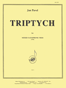 cover for Triptych For Mixed Saxophone Trio [atb]