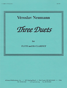 cover for Three Duets - Fl & Cl