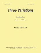 cover for Three Variations - Sax 2