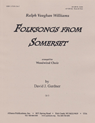 cover for Folksongs From Somerset - Ww Chr - Set