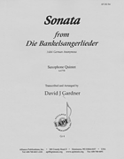 cover for Sonata From die Bankelsangerlieder - Aattb Sax 5 -