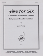 cover for Five For Six - Sax 6