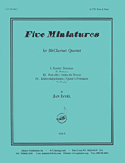 cover for Five Miniatures - Clnt Qt