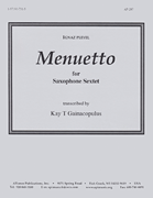 cover for Menuetto - Sax Sextet