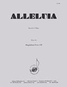 cover for Alleluia For 2 Flutes