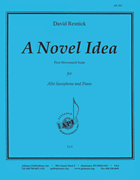 cover for A Novel Idea - Alto Sax Solo-pno