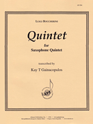 cover for Quintet - Sax 5