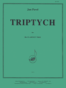 cover for Triptych For Bb Clarinet Trio