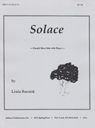 cover for Solace - Ruesink - F Hn-pno Solo