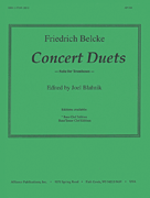 cover for Concert Duets - Trbn 2 - Bass Clef