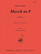 cover for March In F - Holst-gardner - Br Chr