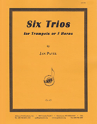 cover for Six Trios For 3 Trp Or Fh