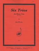 cover for Six Trios For Brass Trio