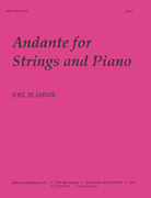 cover for Andante For Strings And Piano