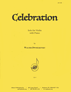 cover for Celebration For Violin And Piano