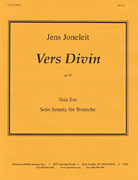 cover for Vers Divin, Op. 91 - Solo Viola