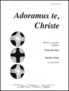 cover for Adoramus Te, Christe - Cello 2