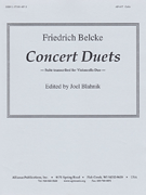 cover for Concert Duets - Cello 2