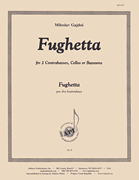 cover for Fughetta For 2 Contrabasses, Cellos Or Bsns