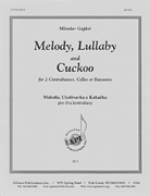 cover for Melody, Lullaby & Cuckoo - Cb/vc/bsn 2
