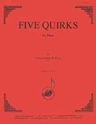 cover for Five Quirks For Piano