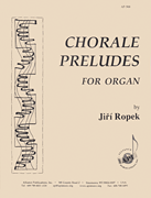 cover for Chorale Preludes For Organ, Revised
