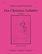 cover for Two Christmas Lullabies For Organ