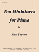 cover for Ten Miniatures For Piano