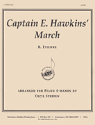 cover for Captain E Hawkins March - Pno Duet