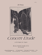 cover for Concert Etude In Eb For Organ