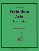 cover for Preludium Aria Toccato For Organ Or Accordion