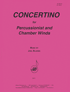 cover for Concertino For Percussion & Chamber Winds - Set