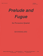 cover for Prelude & Fugue For Percussion Quartet - Set