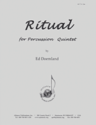 cover for Ritual For Percussion Ensemble (5) -set