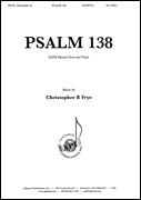 cover for Psalm 138 - Satb-pno