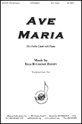 cover for Ave Maria - Ssa-pno