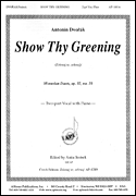 cover for Show Thy Greening-op.32, N.10