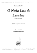 cover for O Nata Lux De Lumine - Satb