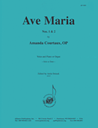 cover for Ave Maria, N 1&2 - Voc Solo-org