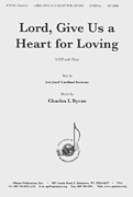 cover for Lord, Give Us A Heart For Loving - Satb-org