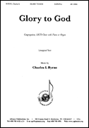 cover for Glory To God - Satb-kybd
