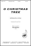 cover for O Christmas Tree - Satb-pno