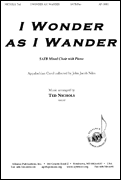 cover for I Wonder As I Wander - Satb-pno