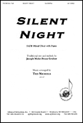 cover for Silent Night - Satb-pno